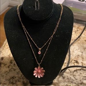 Betsey Johnson 2in1 necklace.